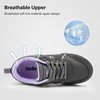 image:imageStelle Kids Sneakers Girls Tennis Shoes NonSlip Lightweight Breathable Athletic Sports Running ShoesGrey1ML