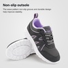 image:imageStelle Kids Sneakers Girls Tennis Shoes NonSlip Lightweight Breathable Athletic Sports Running ShoesGrey1ML