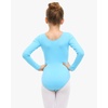 image:imageStelle Long Sleeve Ballet Leotards for Girls Dance Leotard Gymnastics Ballet Outfits ToddlerLittle KidBig Kid  Soft cotton Breathable Full front lining Ballet Gymnastic Performance Party Cheer leading Toddler Little Big KidsPool Blue