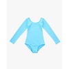 image:imageStelle Long Sleeve Ballet Leotards for Girls Dance Leotard Gymnastics Ballet Outfits ToddlerLittle KidBig Kid  Soft cotton Breathable Full front lining Ballet Gymnastic Performance Party Cheer leading Toddler Little Big KidsPool Blue