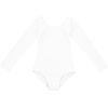 image:imageStelle Long Sleeve Ballet Leotards for Girls Dance Leotard Gymnastics Ballet Outfits ToddlerLittle KidBig Kid  Soft cotton Breathable Full front lining Ballet Gymnastic Performance Party Cheer leading Toddler Little Big KidsWhite