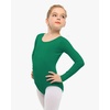 image:imageStelle Long Sleeve Ballet Leotards for Girls Dance Leotard Gymnastics Ballet Outfits ToddlerLittle KidBig Kid  Soft cotton Breathable Full front lining Ballet Gymnastic Performance Party Cheer leading Toddler Little Big KidsGreen