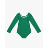 image:imageStelle Long Sleeve Ballet Leotards for Girls Dance Leotard Gymnastics Ballet Outfits ToddlerLittle KidBig Kid  Soft cotton Breathable Full front lining Ballet Gymnastic Performance Party Cheer leading Toddler Little Big KidsGreen