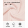 image:imageStelle Seamless Training Bras for Girls Teen Sport Bras 615Y  MultiPacks Cotton Double Layer Bralette Scoop Neck NoShow Sorf Comfort Padding Girl Bras for School Active2 Whitewhisper Pink