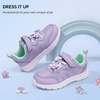 image:imageStelle Tennis Shoes for Girls Kids Sneakers  NonSlip Sole Lightweight Breathable Athletic Sports Running Shoes for ToddlerLittle KidBig KidLavendercharms