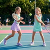 image:imageStelle Tennis Shoes for Girls Kids Sneakers  NonSlip Sole Lightweight Breathable Athletic Sports Running Shoes for ToddlerLittle KidBig KidLavendercharms