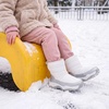 image:imageStelle Toddler Snow Boots Girls Lightweight Warm Winter Shoes  Boys Outdoor Sport Cold Weather Water Repellent Soft Faux Fur Lined Non Slip Mid Calf Hook and Loop Little amp Big KidsWhite