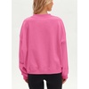 image:imageStelle Womens 100 Cotton Oversized Sweatshirt Crewneck Pullover  Pure Cotton Relaxed fit HipLength Brushed comfy Layering essential Lounge Travel Streetwear VersatileTaffy Pink