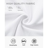 image:imageStelle Womens Ballet Leotard for Dance Scoop Neck Double Lined Bodysuit  Scoop neckline Stretch fabric Breathable Comfort fit Bodysuit Ballet clothes Dance class Contemporary danceWhite