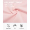 image:imageStelle Womens Ballet Leotard for Dance Scoop Neck Double Lined Bodysuit  Scoop neckline Stretch fabric Breathable Comfort fit Bodysuit Ballet clothes Dance class Contemporary danceBallet Pink