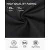image:imageStelle Womens Ballet Leotard for Dance Scoop Neck Double Lined Bodysuit  Scoop neckline Stretch fabric Breathable Comfort fit Bodysuit Ballet clothes Dance class Contemporary danceBlack