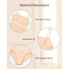 image:imageStelle Womens Ballet Leotard for Dance Scoop Neck Double Lined Bodysuit  Scoop neckline Stretch fabric Breathable Comfort fit Bodysuit Ballet clothes Dance class Contemporary danceNude
