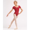 image:imageStelle Womens Ballet Leotard for Dance Scoop Neck Double Lined Bodysuit  Scoop neckline Stretch fabric Breathable Comfort fit Bodysuit Ballet clothes Dance class Contemporary danceCrimson