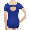 image:imageStelle Girls Cotton Ballet Dance Leotard with Bow Back for Dance Class  Cotton Soft stretch fabric Breathable Comfort fit Leotard for girls Toddler Ballet class Gymnastics Dance recitalBlue