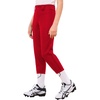 image:imageStelle Softball Pants for Girls Youth with Pockets for Kids Fastpitch  Tee ball Belt Loops Abrasionresistant Double Knee Performance Practice Game Day Elastic Leg OpeningsRed