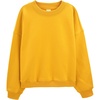 image:imageStelle Womens 100 Cotton Oversized Sweatshirt Crewneck Pullover  Pure Cotton Relaxed fit HipLength Brushed comfy Layering essential Lounge Travel Streetwear VersatileYolk