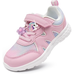 image:imageStelle Tennis Shoes for Girls Kids Sneakers  NonSlip Sole Lightweight Breathable Athletic Sports Running Shoes for ToddlerLittle KidBig KidTie Dye Marshmallowcharms