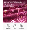image:imageStelle 17 Golf Skirts for Women Pickleball Tennis Skorts with 2 Pockets  Athletic Skorts High Waisted Tummy Control BuiltIn Shorts Flattering Fit Side Slits RunningScarlet Vines Print