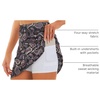 image:imageStelle 17 Golf Skirts for Women Pickleball Tennis Skorts with 2 Pockets  Athletic Skorts High Waisted Tummy Control BuiltIn Shorts Flattering Fit Side Slits RunningVintage Paisley Print
