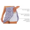 image:imageStelle 17 Golf Skirts for Women Pickleball Tennis Skorts with 2 Pockets  Athletic Skorts High Waisted Tummy Control BuiltIn Shorts Flattering Fit Side Slits RunningPorcelain Paisley Print