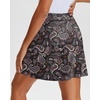 image:imageStelle 17 Golf Skirts for Women Pickleball Tennis Skorts with 2 Pockets  Athletic Skorts High Waisted Tummy Control BuiltIn Shorts Flattering Fit Side Slits RunningVintage Paisley Print
