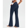 image:imageStelle 29 31 33 Fleece Lined HighWaisted Women Yoga Pants with Pockets  Fleece Lined Warmth4Way StretchHighRise Tummy ControlSide Pockets293133Inch LengthsFor Winter WorkoutsDaily WearNavy