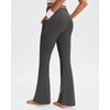 image:imageStelle 29 31 33 Fleece Lined HighWaisted Women Yoga Pants with Pockets  Fleece Lined Warmth4Way StretchHighRise Tummy ControlSide Pockets293133Inch LengthsFor Winter WorkoutsDaily WearCharcoal
