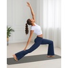 image:imageStelle 29 31 33 Fleece Lined HighWaisted Women Yoga Pants with Pockets  Fleece Lined Warmth4Way StretchHighRise Tummy ControlSide Pockets293133Inch LengthsFor Winter WorkoutsDaily WearNavy