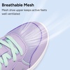 image:imageStelle Girls Tennis Shoes with DIY Charms  Lightweight NonSlip Athletic Running Volleyball School Shoes for Gym and CasualLavendercharms