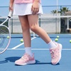 image:imageStelle Girls Tennis Shoes with DIY Charms  Lightweight NonSlip Athletic Running Volleyball School Shoes for Gym and CasualPinkcharms