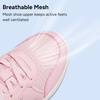 image:imageStelle Girls Tennis Shoes with DIY Charms  Lightweight NonSlip Athletic Running Volleyball School Shoes for Gym and CasualPinkcharms