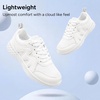 image:imageStelle Girls Tennis Shoes with DIY Charms  Lightweight NonSlip Athletic Running Volleyball School Shoes for Gym and CasualWhite