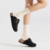 image:imageStelle Suede Clogs for Women Men Potato ShoesBlack