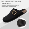 image:imageStelle Suede Clogs for Women Men Potato ShoesBlack