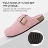 image:imageStelle Suede Clogs for Women Men Potato ShoesRose Clay