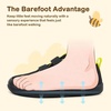 image:imageStelle Toddler Girls Wide Toe Box Shoes  Kids Barefoot Sneakers Boys Zero Drop Minimalist Breathable Lightweight Non Slip Walking Running ShoesBlack