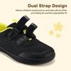 image:imageStelle Toddler Girls Wide Toe Box Shoes  Kids Barefoot Sneakers Boys Zero Drop Minimalist Breathable Lightweight Non Slip Walking Running ShoesBlack