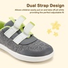 image:imageStelle Toddler Girls Wide Toe Box Shoes  Kids Barefoot Sneakers Boys Zero Drop Minimalist Breathable Lightweight Non Slip Walking Running ShoesGrey