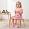 image:imageStelle Toddler Girls Wide Toe Box Shoes  Kids Barefoot Sneakers Boys Zero Drop Minimalist Breathable Lightweight Non Slip Walking Running ShoesPink