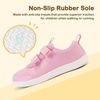 image:imageStelle Toddler Girls Wide Toe Box Shoes  Kids Barefoot Sneakers Boys Zero Drop Minimalist Breathable Lightweight Non Slip Walking Running ShoesPink