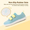 image:imageStelle Toddler Girls Wide Toe Box Shoes  Kids Barefoot Sneakers Boys Zero Drop Minimalist Breathable Lightweight Non Slip Walking Running ShoesSeafoam Pop