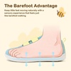 image:imageStelle Toddler Girls Wide Toe Box Shoes  Kids Barefoot Sneakers Boys Zero Drop Minimalist Breathable Lightweight Non Slip Walking Running ShoesSeafoam Pop
