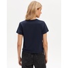 image:imageStelle Women Cotton Blend Tshirts Shirts Boxy Cropped T Shirts Basic Tees  Relaxed fit Side slits Lightweight comfort Everyday layering Streetwear Machine washable Soft hand feelNavy