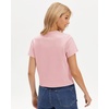 image:imageStelle Women Cotton Blend Tshirts Shirts Boxy Cropped T Shirts Basic Tees  Relaxed fit Side slits Lightweight comfort Everyday layering Streetwear Machine washable Soft hand feelLight Pink