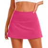image:imageStelle Women Tennis Skirt High Waisted Athletic Golf Skorts with Pockets  Tummy Control BuiltIn Shorts Deep Pockets Pleated Breathable Lightweight Tennis Golf Pickleball Running WorkoutDreamhouse Pink