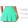 image:imageStelle Women Tennis Skirt High Waisted Athletic Golf Skorts with Pockets  Tummy Control BuiltIn Shorts Deep Pockets Pleated Breathable Lightweight Tennis Golf Pickleball Running WorkoutMint Green