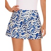 image:imageStelle Women Tennis Skirt High Waisted Athletic Golf Skorts with Pockets  Tummy Control BuiltIn Shorts Deep Pockets Pleated Breathable Lightweight Tennis Golf Pickleball Running WorkoutOcean Breeze