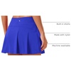 image:imageStelle Women Tennis Skirt High Waisted Athletic Golf Skorts with Pockets  Tummy Control BuiltIn Shorts Deep Pockets Pleated Breathable Lightweight Tennis Golf Pickleball Running WorkoutRoyal Blue
