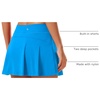 image:imageStelle Women Tennis Skirt High Waisted Athletic Golf Skorts with Pockets  Tummy Control BuiltIn Shorts Deep Pockets Pleated Breathable Lightweight Tennis Golf Pickleball Running WorkoutSmurf Blue