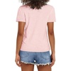 image:imageStelle Womens Cotton T Shirts Comfort Soft Casual Everyday Modal Tops  Breathable fabric Relaxed fit Short sleeves Layering essential Lounge Travel Machine washableLight Pink